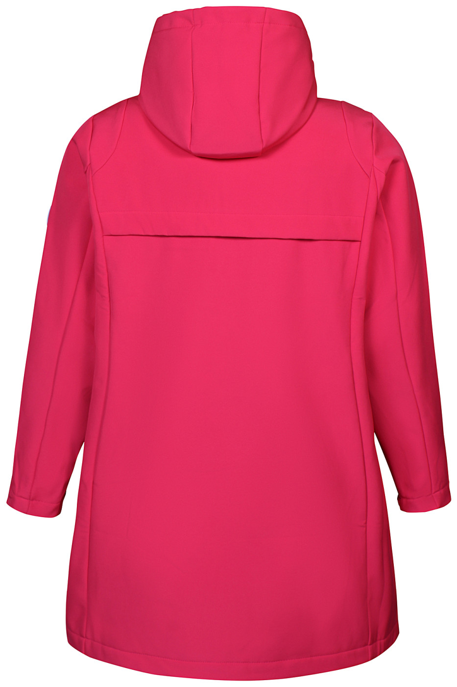 Fleecevuorinen softshell-takki, vadelma, Zhenzi - Image 3