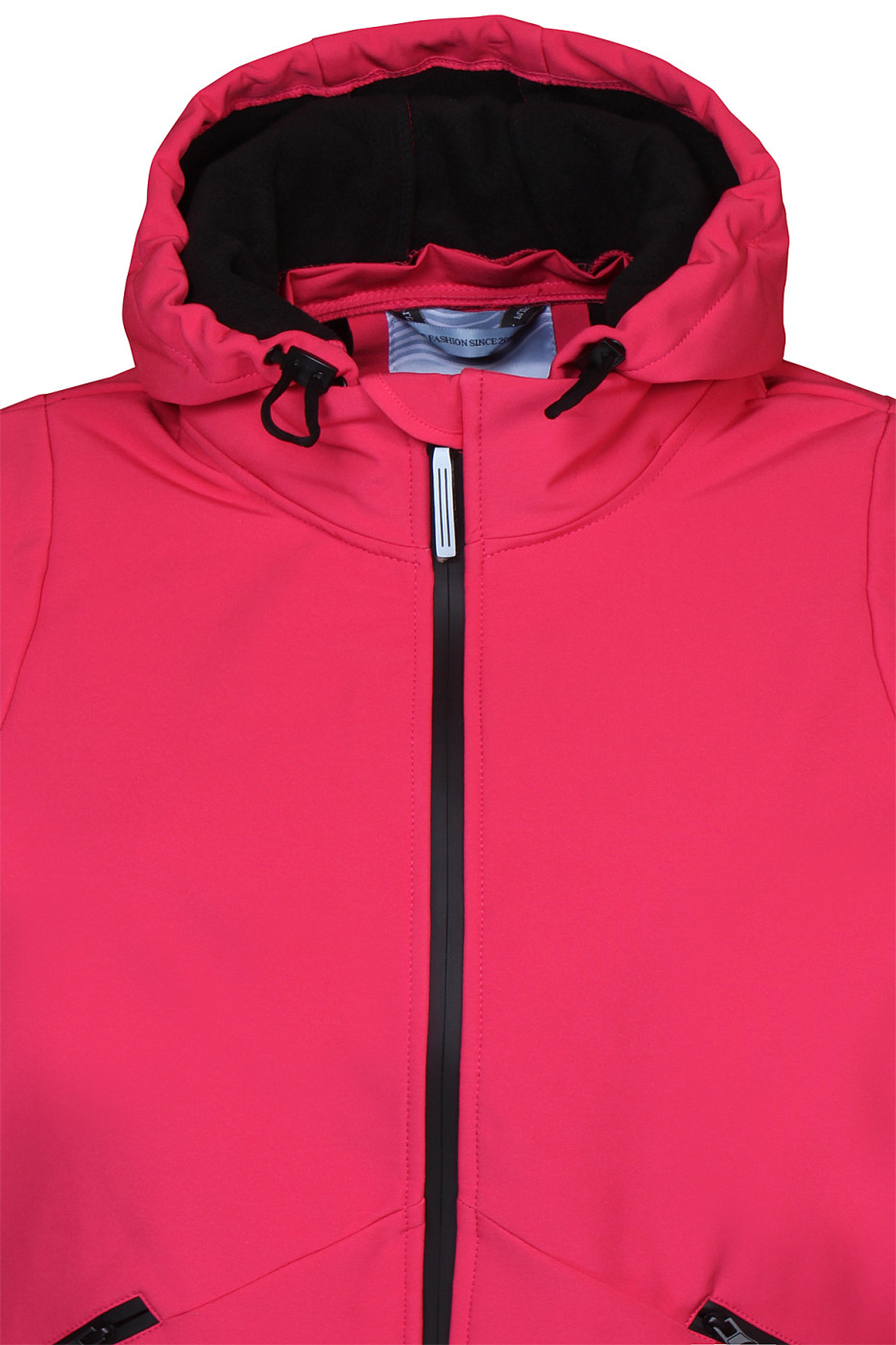 Fleecevuorinen softshell-takki, vadelma, Zhenzi - Image 4